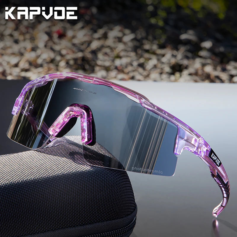 Polarized Cycling Sunglasses – UV400 Protection, TR90 Frame for Men & Women