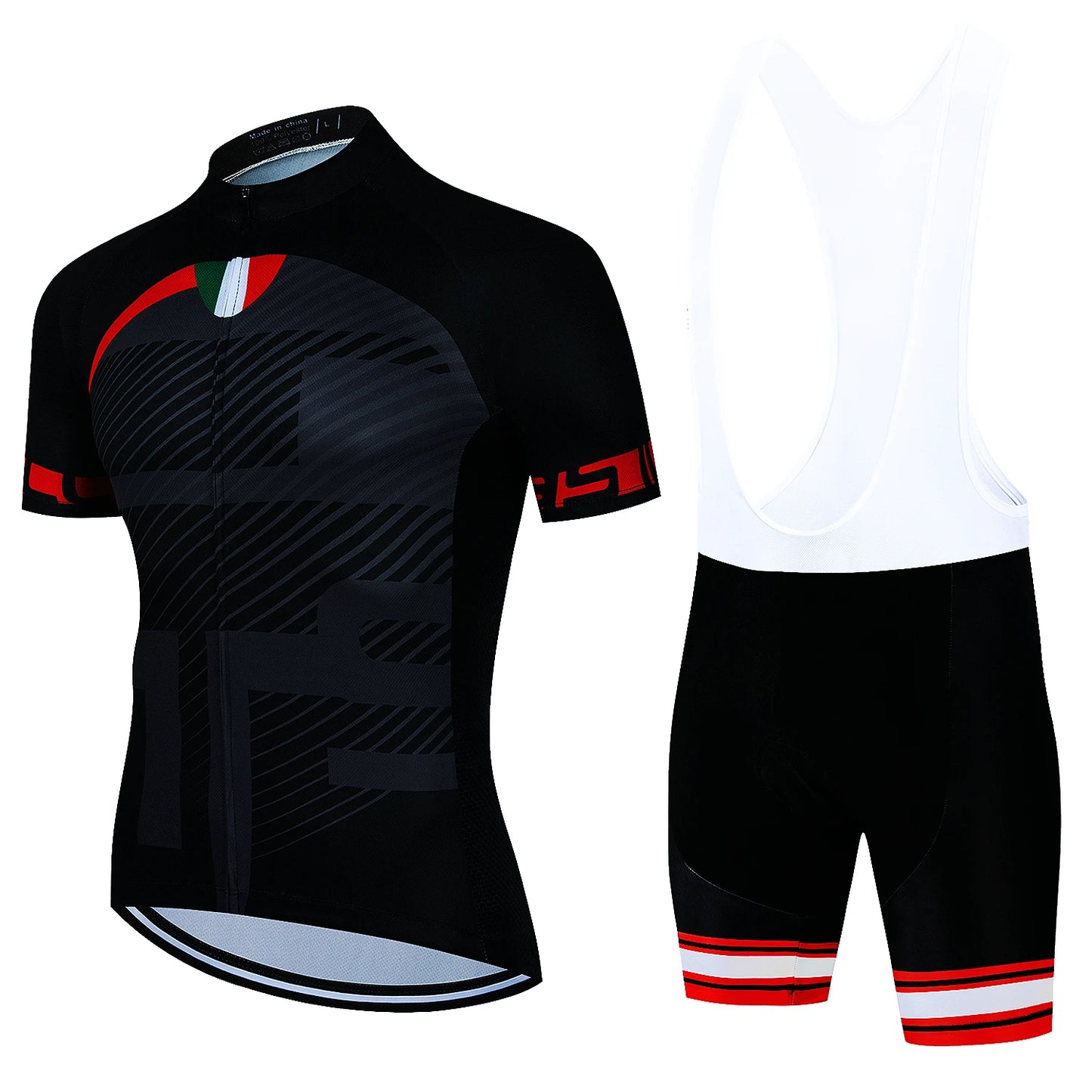 Men’s Cycling Jersey & Bib Shorts Set