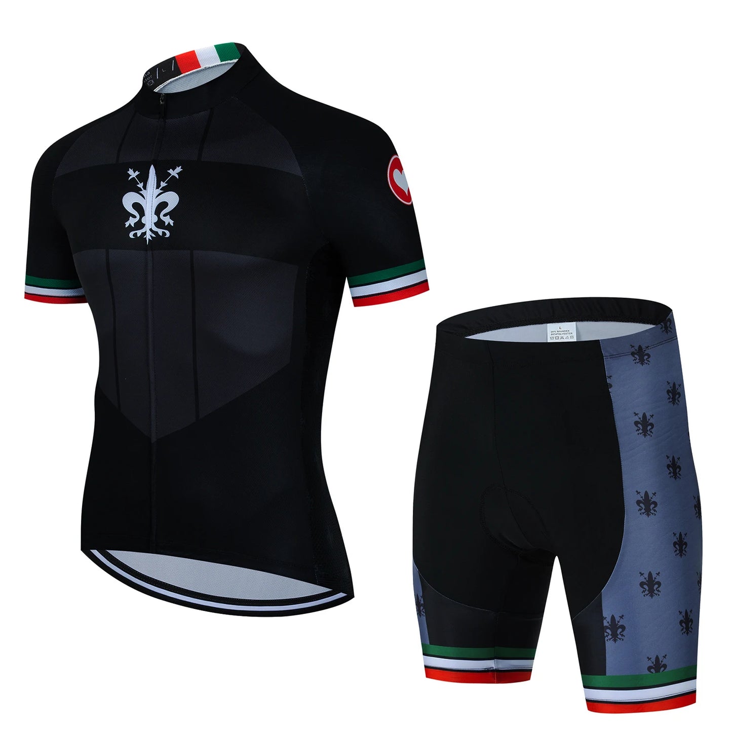 Men’s Cycling Jersey & Bib Shorts Set