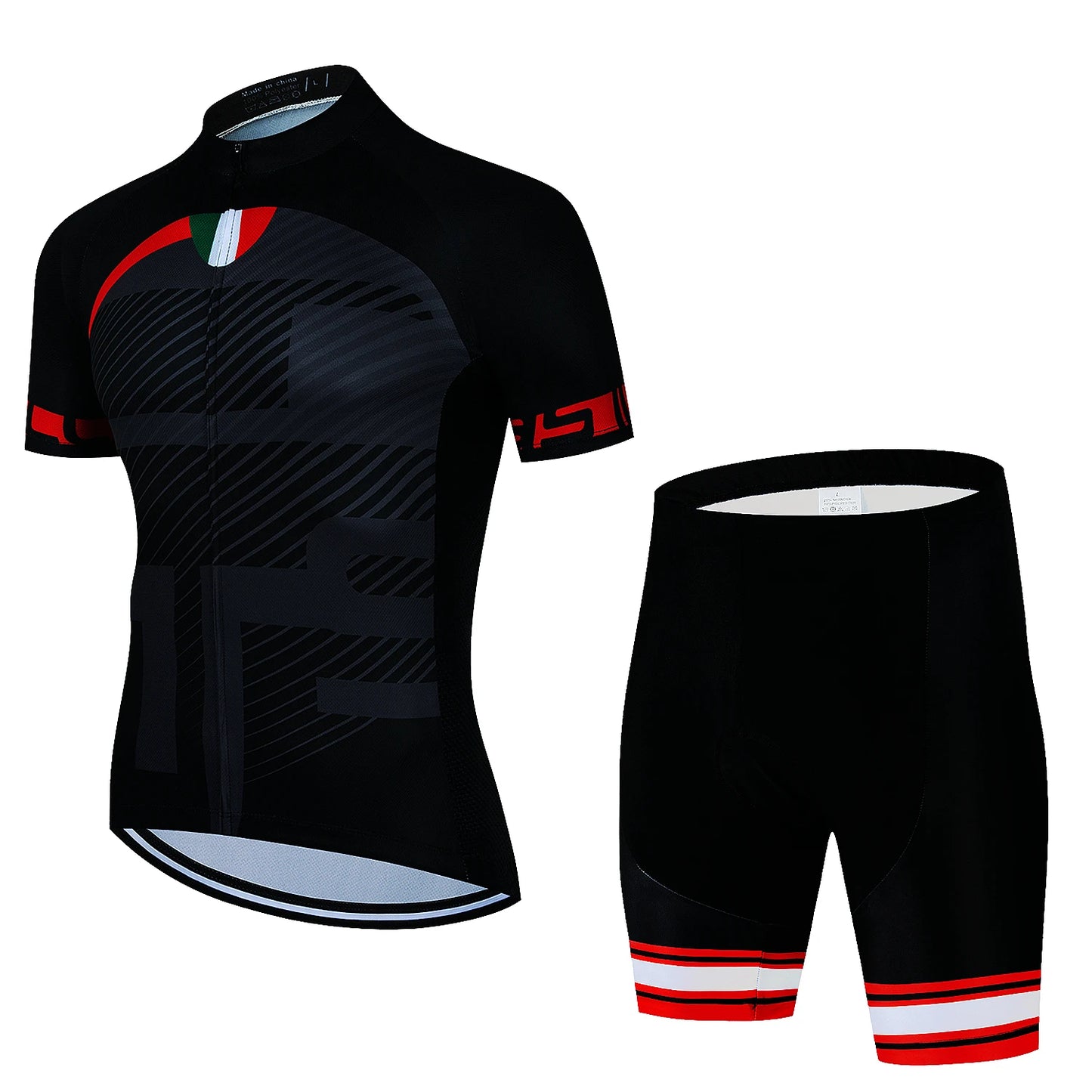 Men’s Cycling Jersey & Bib Shorts Set