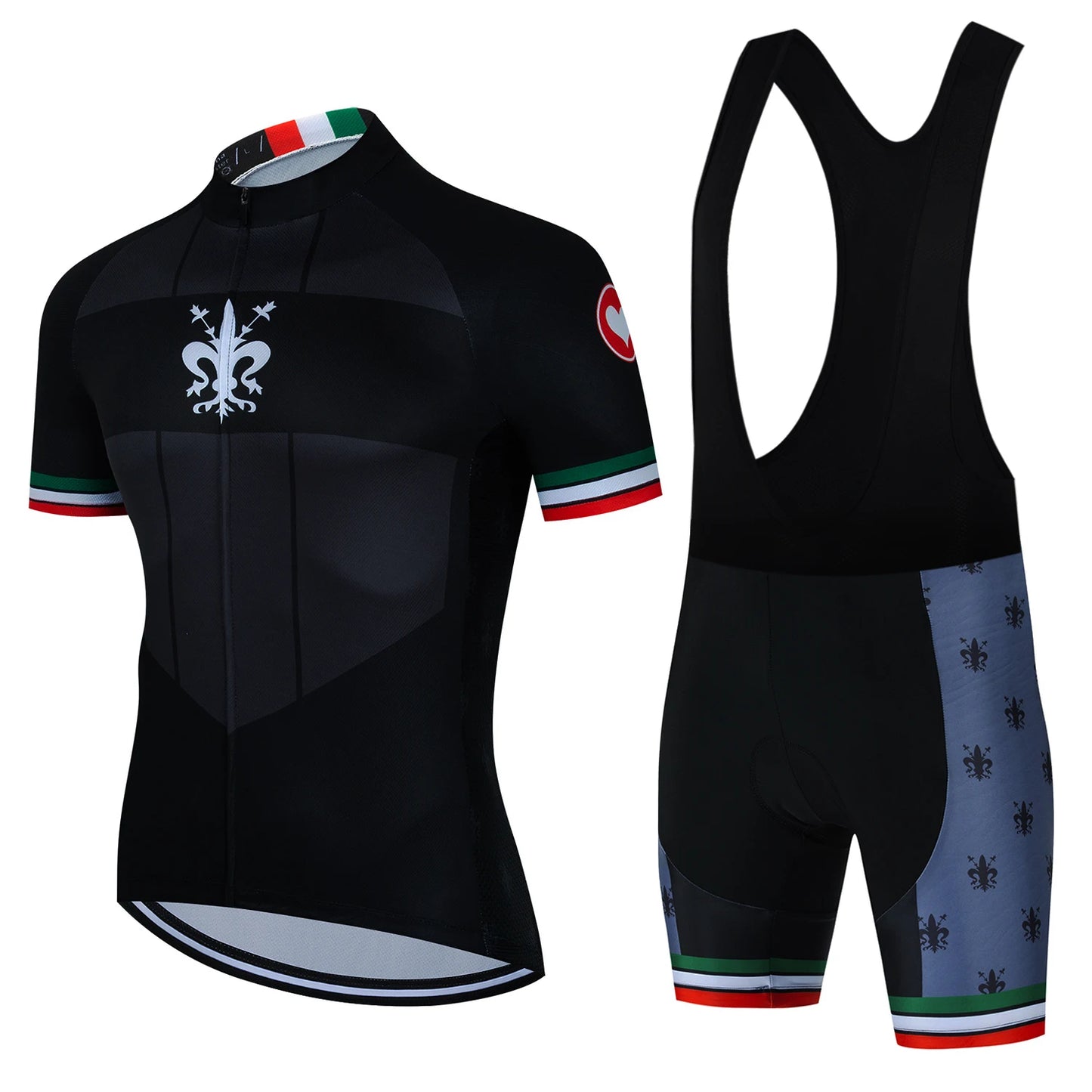 Men’s Cycling Jersey & Bib Shorts Set