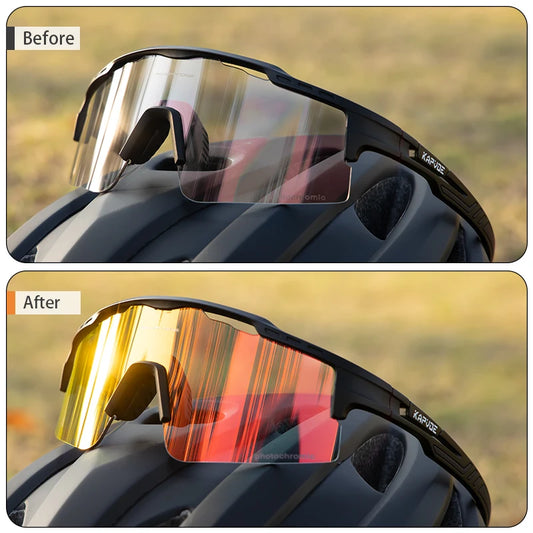 Photochromic Cycling Sunglasses