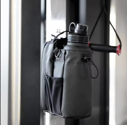 Magnetic Gym Bottle Holder Bag