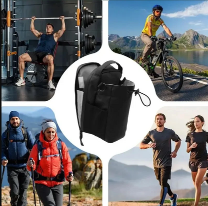 Magnetic Gym Bottle Holder Bag