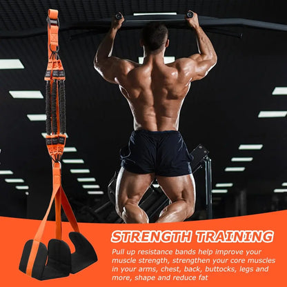 Pull-Up Resistance Bands Set (3 Levels) – Strength, Stretching, Recovery