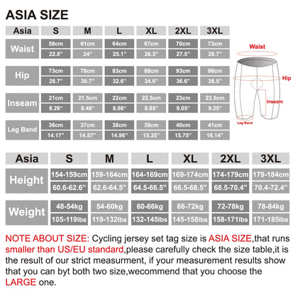 Women’s Cycling Shorts 3D Gel Pad