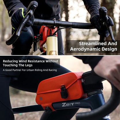Magnetic Waterproof Top Tube Bike Bag – 2L Compact Storage