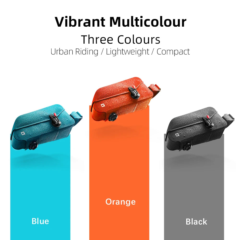Magnetic Waterproof Top Tube Bike Bag – 2L Compact Storage