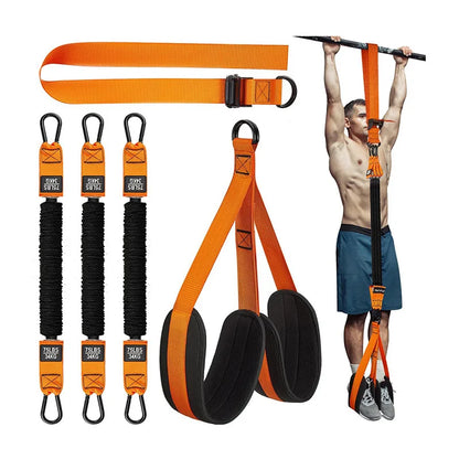 Pull-Up Resistance Bands Set (3 Levels) – Strength, Stretching, Recovery