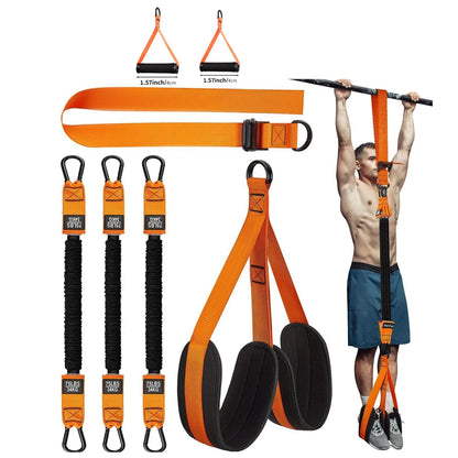 Pull-Up Resistance Bands Set (3 Levels) – Strength, Stretching, Recovery