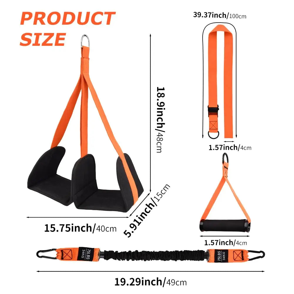 Pull-Up Resistance Bands Set (3 Levels) – Strength, Stretching, Recovery